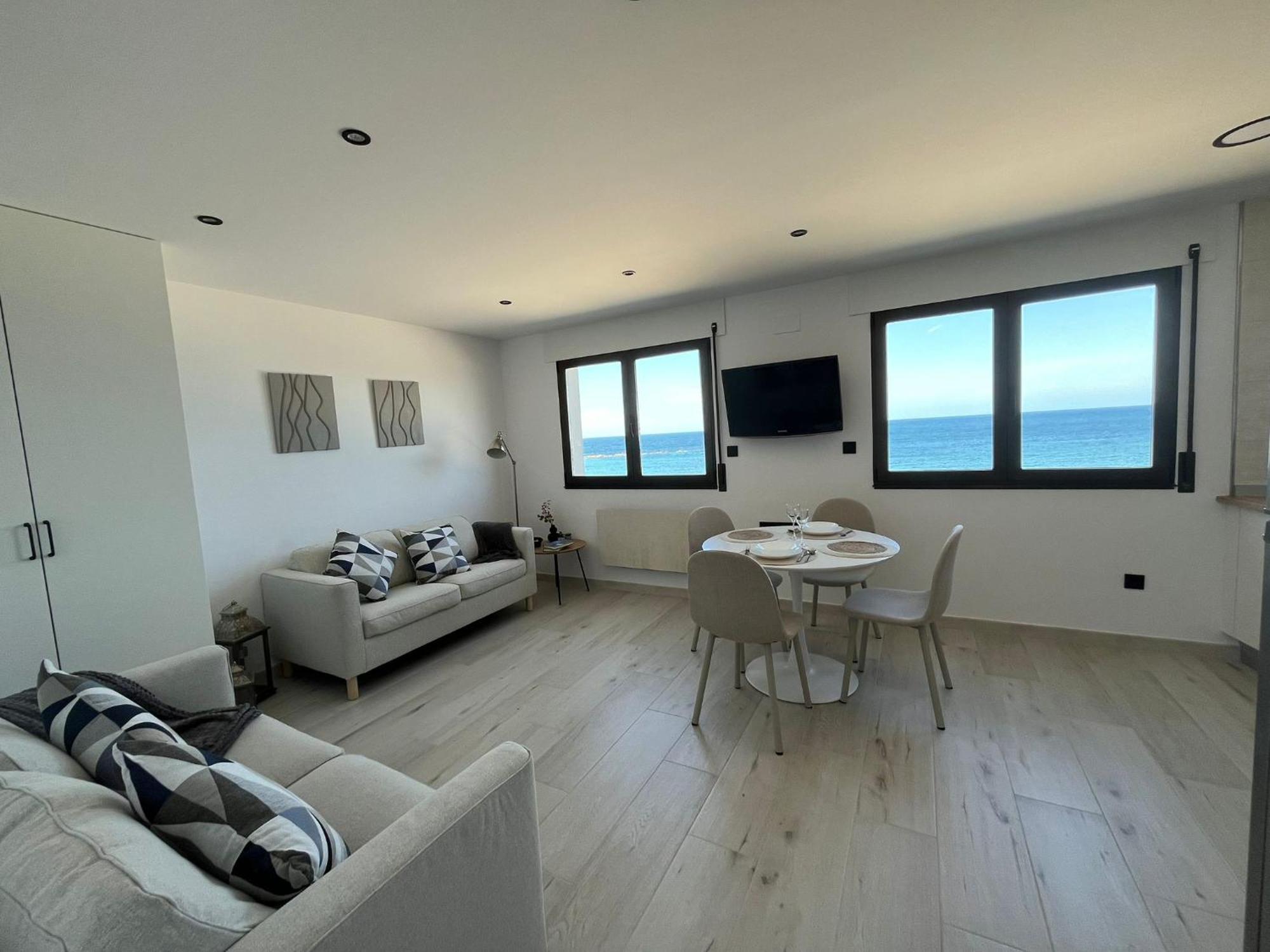 Apartamento Burela Paloma Playa Ngoại thất bức ảnh