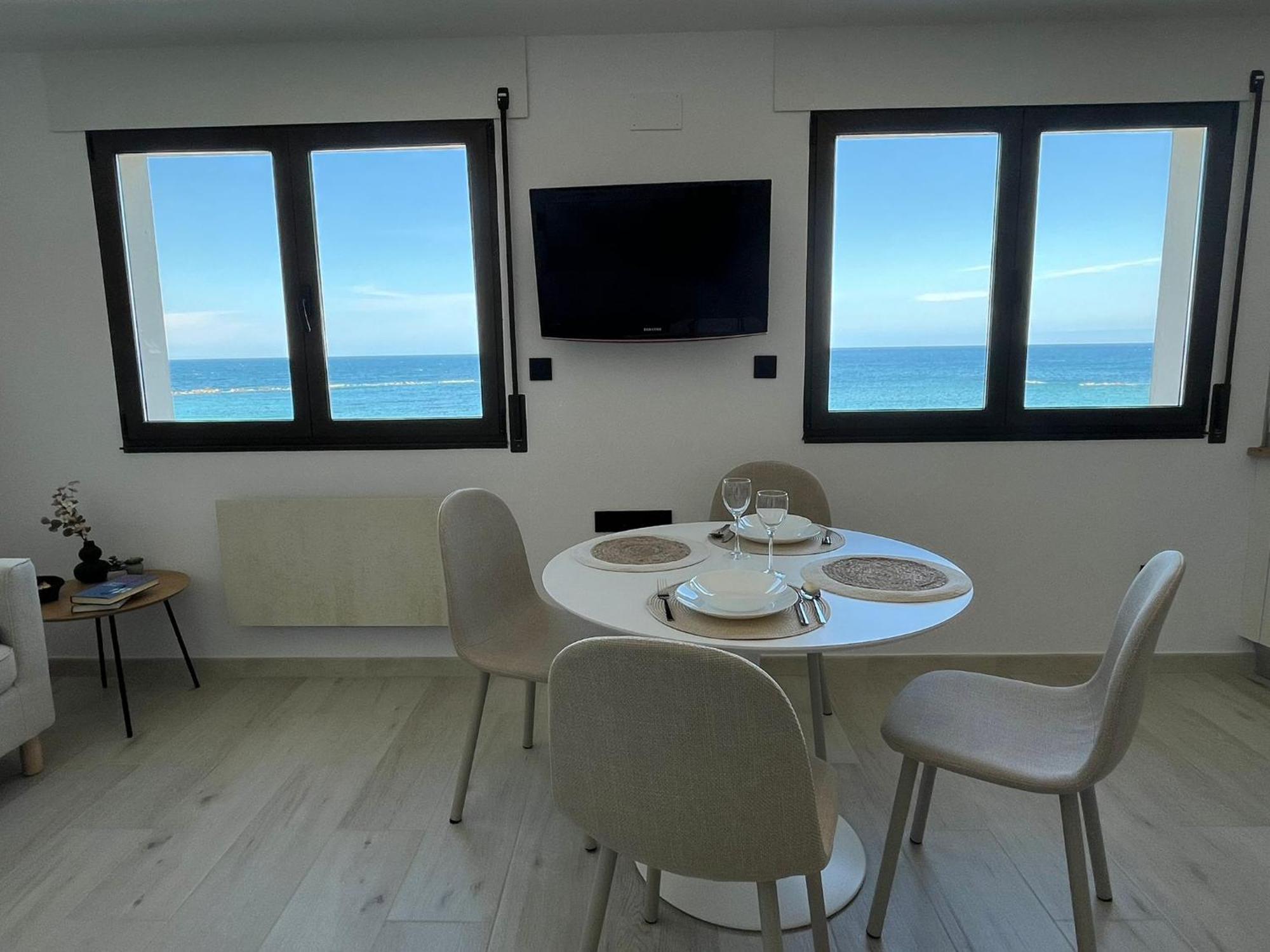 Apartamento Burela Paloma Playa Ngoại thất bức ảnh